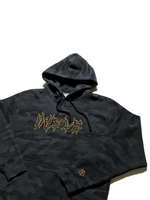 Outline Hoodie [Black Camo]