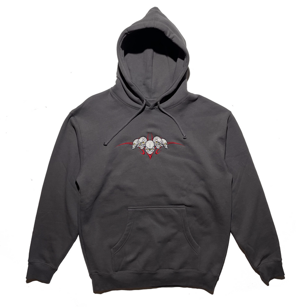 Skulls Hoodie [Charcoal]