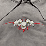 Skulls Hoodie [Charcoal]
