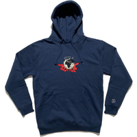 Globe Hoodie [Slate Blue]
