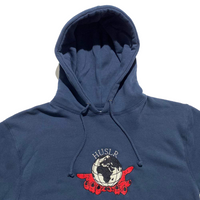 Globe Hoodie [Slate Blue]