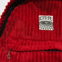 Corduroy Backpack [Red]