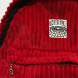 Corduroy Backpack [Red]