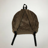 Corduroy Backpack [Brown]