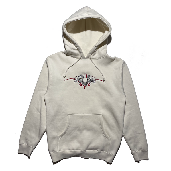 Skulls Hoodie [Cream]