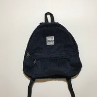Corduroy Backpack [Navy]