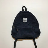 Corduroy Backpack [Navy]