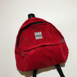 Corduroy Backpack [Red]