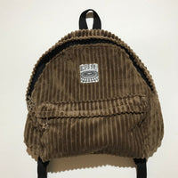 Corduroy Backpack [Brown]