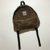 Corduroy Backpack [Brown]