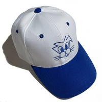 Cat Two Tone Hat [Blue/White]