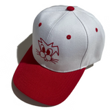 Cat Two Tone Hat [Red/White]