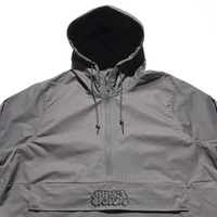 Tag Logo Quarter-Zip Jacket [Grey]