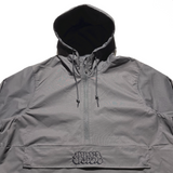 Tag Logo Quarter-Zip Jacket [Grey]