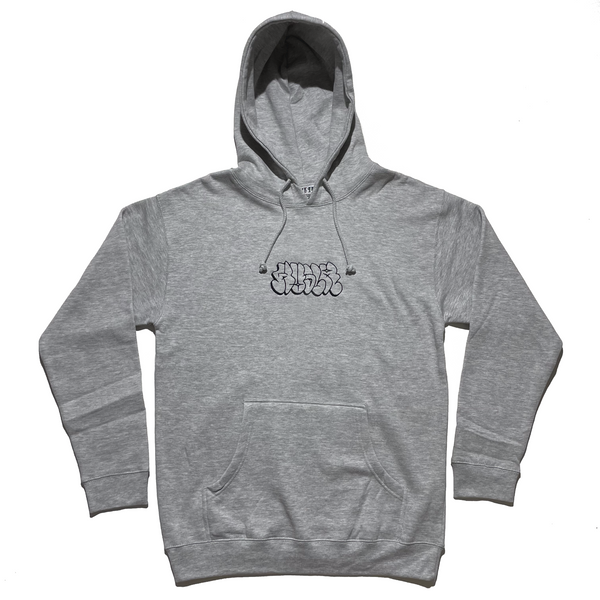 Tag Hoodie Ash Grey HUSLR