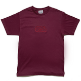 Hollow Tee [Maroon]