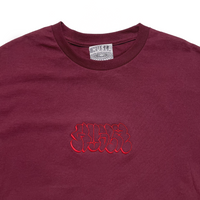 Hollow Tee [Maroon]