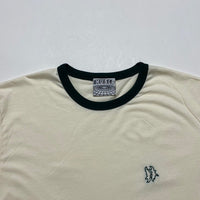 Ringer Tee [Cream/Green]
