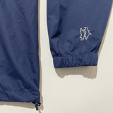 Grave Logo Quarter-Zip Jacket [Navy Blue]