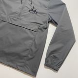 Grave Logo Quarter-Zip Jacket [Grey]