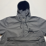Grave Logo Quarter-Zip Jacket [Grey]