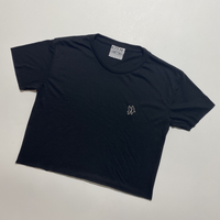 Crop Tee [Black]
