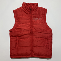 Web Puffer Vest [Red]