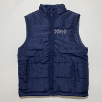 Web Puffer Vest [Navy Blue]