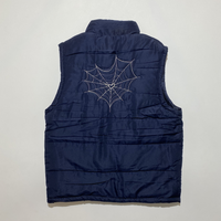 Web Puffer Vest [Navy Blue]