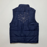 Web Puffer Vest [Navy Blue]