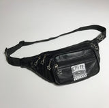 Leather Crossbody Bag [Black]