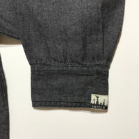 Denim Button Up [Black]