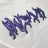 3D Crewneck [White/Purple]