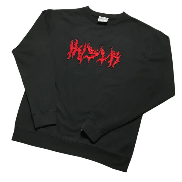 3D Crewneck [Black/Red]