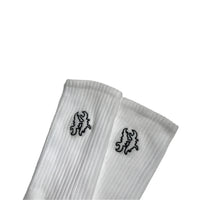 H Logo Socks [White]
