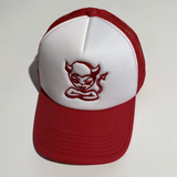 Devil Trucker Hat [Red/White]