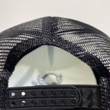 Devil Trucker Hat [Black/White]