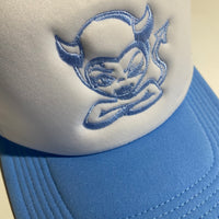 Devil Trucker Hat [Blue/White]