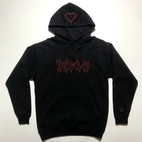 Heart Hoodie [Black]