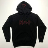 Heart Hoodie [Black]
