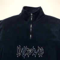 Multi-Color Outline Fleece [Navy Blue]