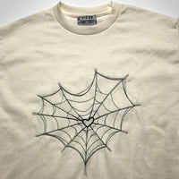 Heart Web Tee [Cream]