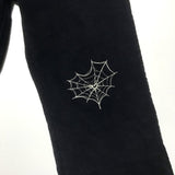 Corduroy Heart Web Pants [Black]