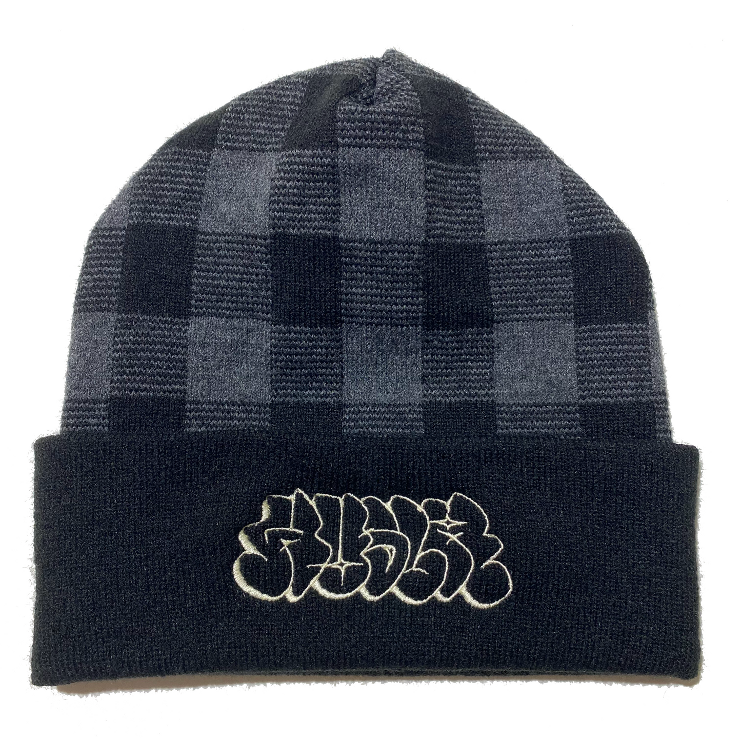 Hollow Checkered Beanie