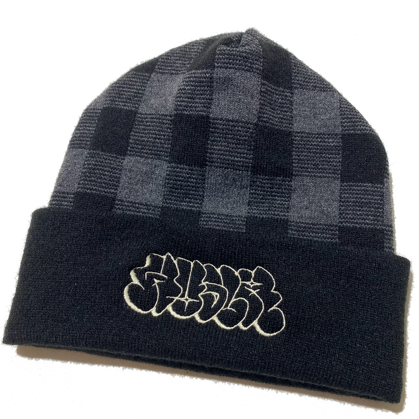 Hollow Checkered Beanie
