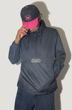 Tag Logo Quarter-Zip Jacket [Black]